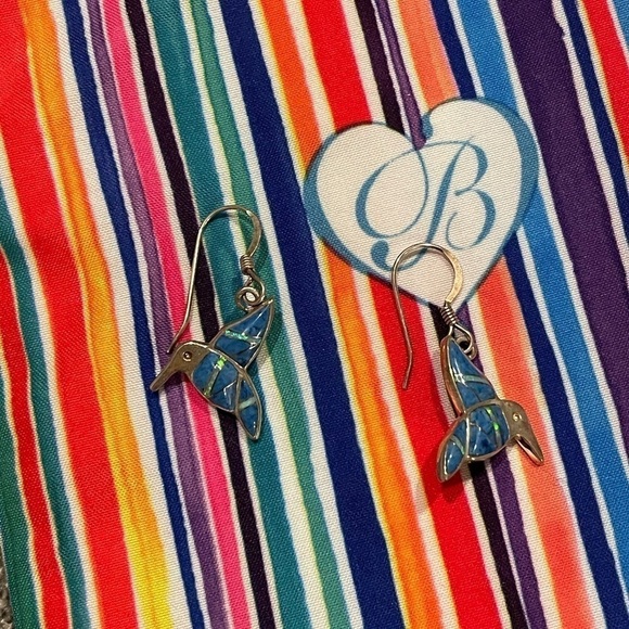 Brighton/ hummingbird dangle  earrings​​​​​​​​​​ - Picture 3 of 3